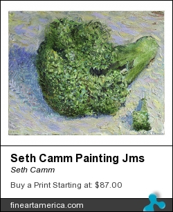 Seth Camm Painting Jms by Seth Camm - Painting - Oil On Ampersand Panel