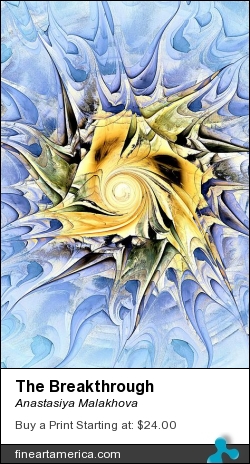 The Breakthrough by Anastasiya Malakhova - fractal art