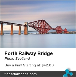 Forth Railway Bridge by Grant Glendinning - Photograph - Photograph