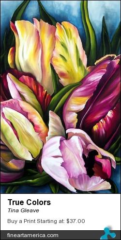 True Colors by Tina Gleave - Painting - Painting With Dye On Silk