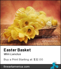 Easter Basket by Wim Lanclus - Photograph - Photograph