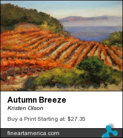 Autumn Breeze by Kristen Olson - Painting - Oil On Linen