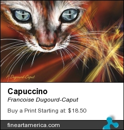 Capuccino by Francoise Dugourd-Caput - Painting - Digital Art Painting