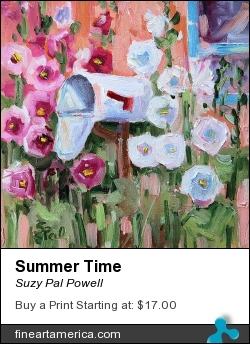 Summer Time by Suzy Pal Powell - Painting - Oil
