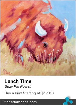Lunch Time by Suzy Pal Powell - Painting - Oil