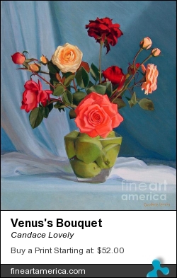 Venus's Bouquet by Candace Lovely - Painting - Oil On Linen