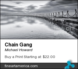 Chain Gang by Michael Howard - Photograph - Canvas