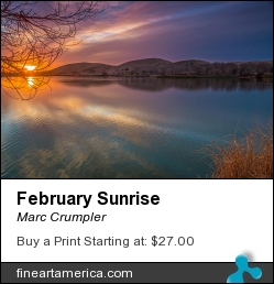 February Sunrise by Marc Crumpler - Photograph