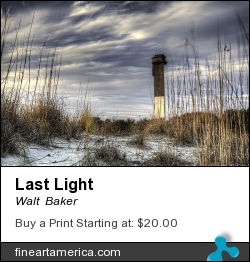 Last Light by Walt  Baker - Photograph
