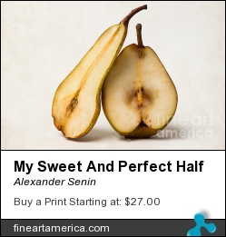 My Sweet And Perfect Half by Alexander Senin - Photograph