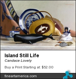 Island Still Life by Candace Lovely - Painting - Oil On Linen