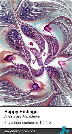 Happy Endings by Anastasiya Malakhova - fractal art