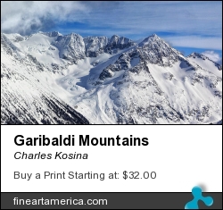Garibaldi Mountains by Charles Kosina - Photograph - Photography