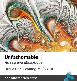 Unfathomable by Anastasiya Malakhova - fractal art