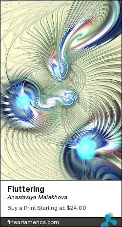 Fluttering by Anastasiya Malakhova - fractal art