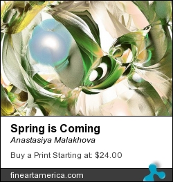 Spring is Coming by Anastasiya Malakhova - fractal art