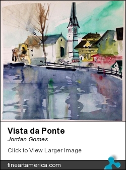 Vista Da Ponte by Jordan Gomes - Painting