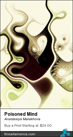 Poisoned Mind by Anastasiya Malakhova - fractal art