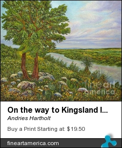 On The Way To Kingsland II by Andries Hartholt - Painting - Oil On Canvas
