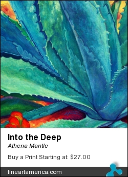 Into The Deep by Athena Mantle - Painting - Oil On Canvas