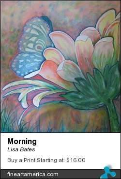Morning by Lisa Bates - Painting - Acrylic
