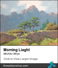 Morning Liaght by Michko Wrye - Painting - Acrylic On Panel