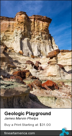 Geologic Playground by James Marvin Phelps - Photograph - Digital Photography