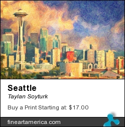 Seattle by Taylan Soyturk - Painting