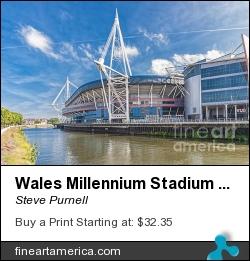 Wales Millennium Stadium 1 by Steve Purnell - Photograph - Photograph
