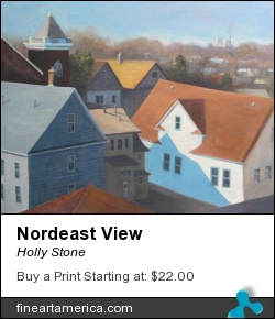 Nordeast View by Holly Stone - Painting - Oil On Canvas