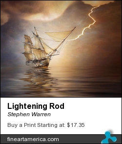Lightening Rod by Stephen Warren - Photograph - Giclee Print