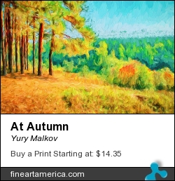 At Autumn by Yury Malkov - Digital Art - Digital Media