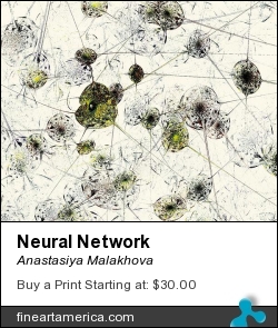 Neural Network by Anastasiya Malakhova - fractal art