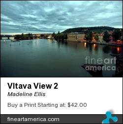 Vltava View 2 by Madeline Ellis - Photograph - Photography And Digital
