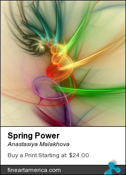 Spring Power by Anastasiya Malakhova - fractal art