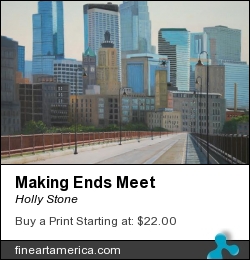 Making Ends Meet by Holly Stone - Painting - Oil On Canvas