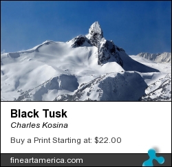 Black Tusk by Charles Kosina - Photograph - Photograph