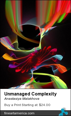 Unmanaged Complexity by Anastasiya Malakhova - fractal art