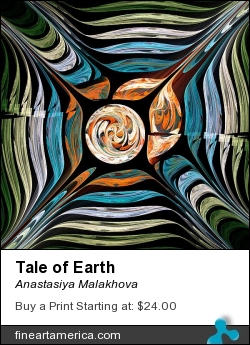 Tale of Earth by Anastasiya Malakhova - fractal art