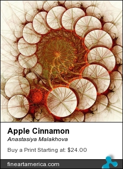 Apple Cinnamon by Anastasiya Malakhova - fractal art