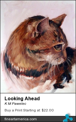 Looking Ahead by K M Pawelec - Painting - Alkyd On Canvas