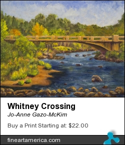 Whitney Crossing by Jo-Anne Gazo-McKim - Painting