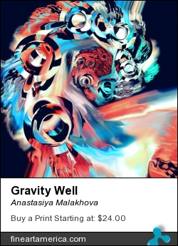 Gravity Well by Anastasiya Malakhova - fractal art