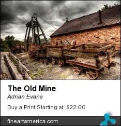 The Old Mine by Adrian Evans - Photograph