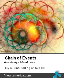  Chain of Events by Anastasiya Malakhova - fractal art