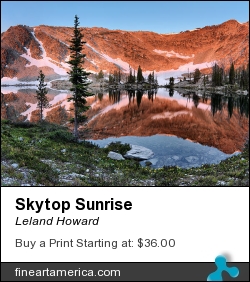 Skytop Sunrise by Leland Howard - Photograph - Fine Art Nature Photography