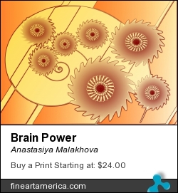 Brain Power by Anastasiya Malakhova - scalable vector graphics