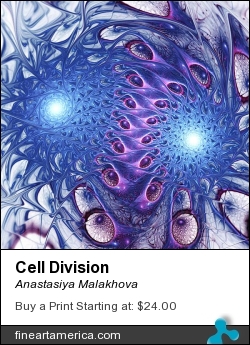Cell Division by Anastasiya Malakhova - fractal art