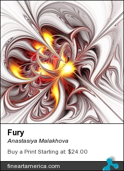 Fury by Anastasiya Malakhova - fractal art