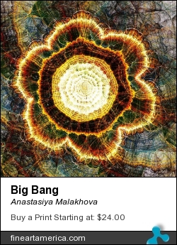 Big Bang by Anastasiya Malakhova - fractal art